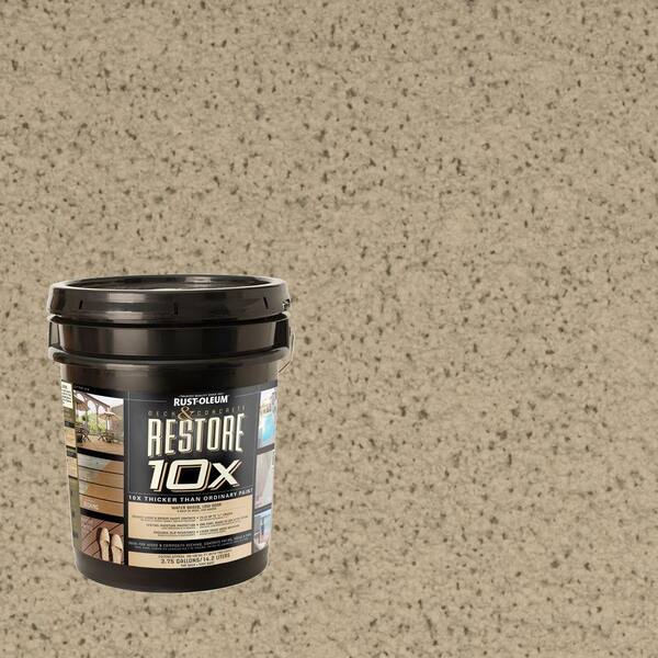 Rust-Oleum Restore 4-gal. Driftwood Deck and Concrete 10X Resurfacer