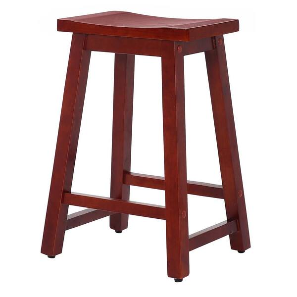 solid wood counter height bar stools