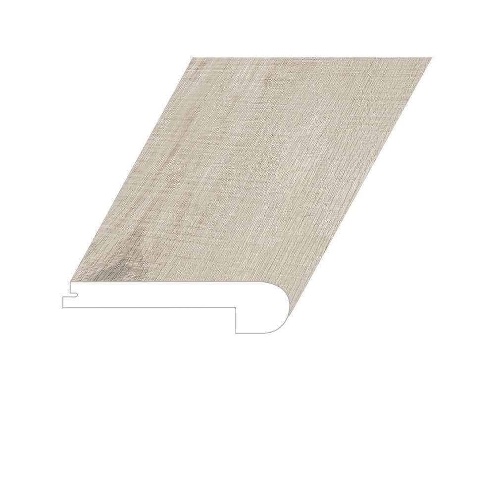 Zephyr Lucent Moon 1 in. Thick x 4.5 in. W x 94.5 in. L SPC Vinyl Flush Sta