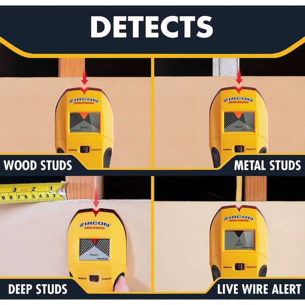 Zircon StudSensor HD55 Stud Finder 65945 - The Home Depot