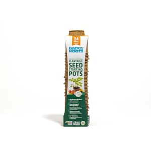 Organic and Plantable Seed Starting Pots (24ct)