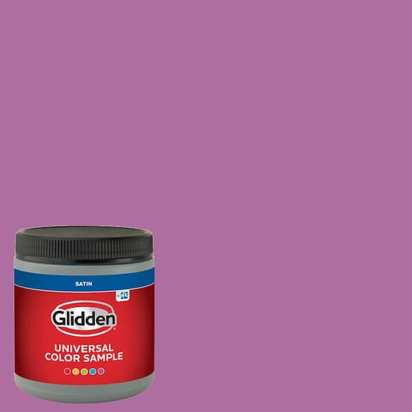 Glidden 8 oz. PPG1251-6 Mulberry Bush Satin Interior Paint Sample