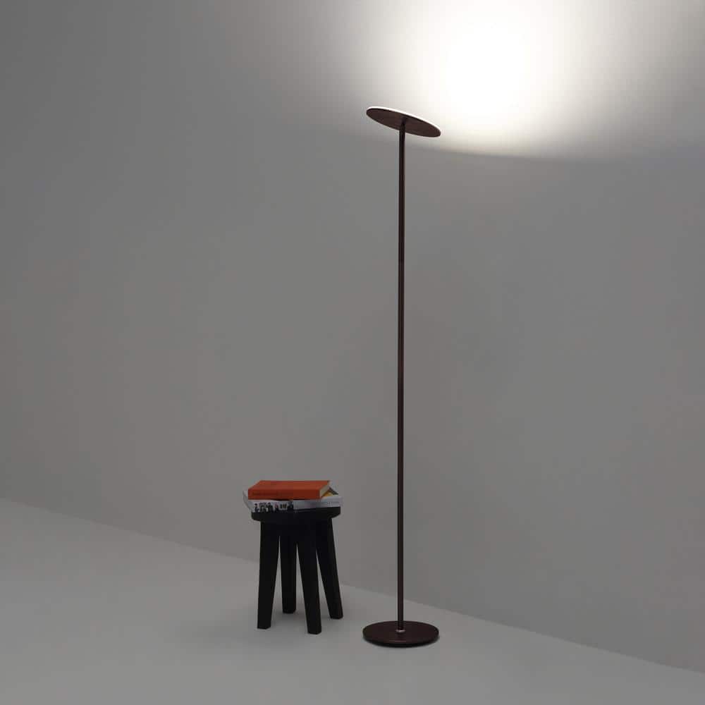 Bronze Torchiere 63" LED Floor Lamp with Energy Star