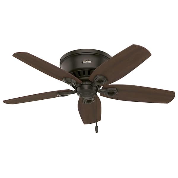 Hunter Builder Low Profile 42 in. Indoor New Bronze Ceiling Fan