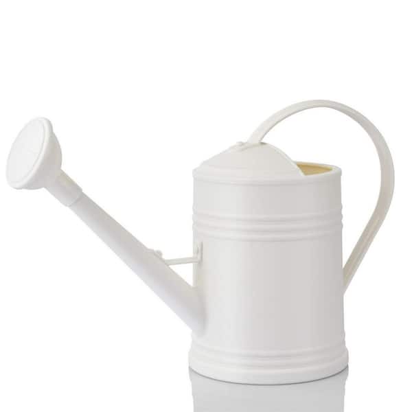 Style Selections White and Transparent Plastic Traditional Watering Can | LWP036-B4