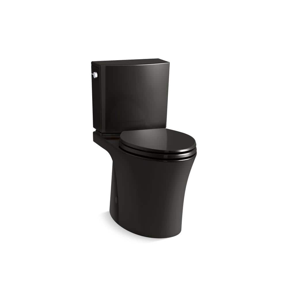 Veil 2-Piece 1.28 GPF Gravity Fed Single Flush Elongated Toilet in Black price history on PriceWatchPro