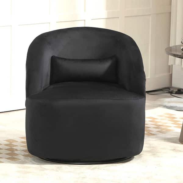 US Pride Furniture Decent Black Accent Arm Chair