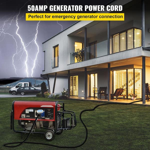50 ft. 50 Amp 125 to 250-Volt 6/8 RV Extension Cord RV & Marine Extension Cords