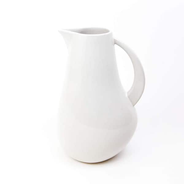 Carthage.Co 16 fl.oz La Marsa Stoneware Pearl Pitchers