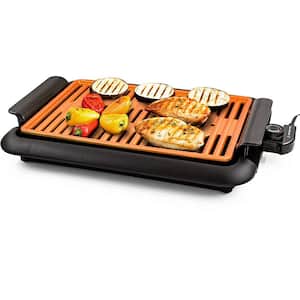 Electric Indoor Grill with Non Stick and Removable Cooking Plate
