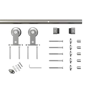 Boyel Living 4 in. Stainless Steel Sliding Barn Door Hook Lock