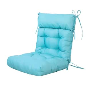 Adirondack Cushions,43x21x4"Wicker Tufted Cushion for Outdoor High Back Chair,Indoor/Outdoor Patio Furniture (Sky Blue)