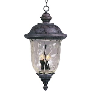 Carriage House Die Cast 2-Light Oil-Rubbed Bronze Outdoor Hanging Lantern