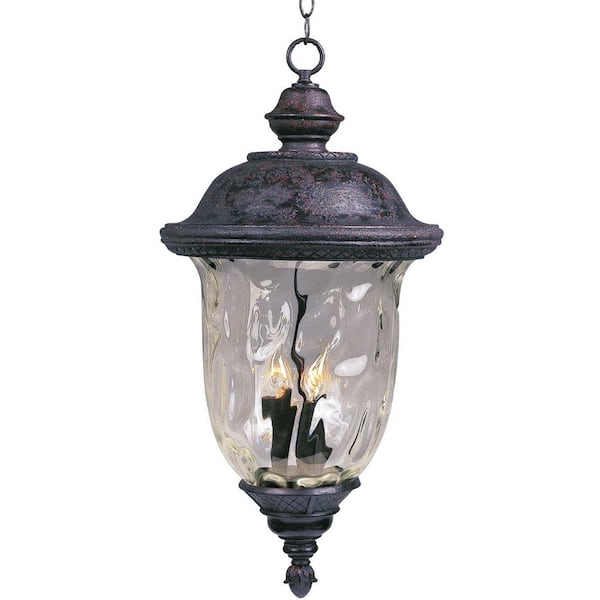Maxim Lighting Carriage House Die Cast 2-Light Oil-Rubbed Bronze Outdoor Hanging Lantern