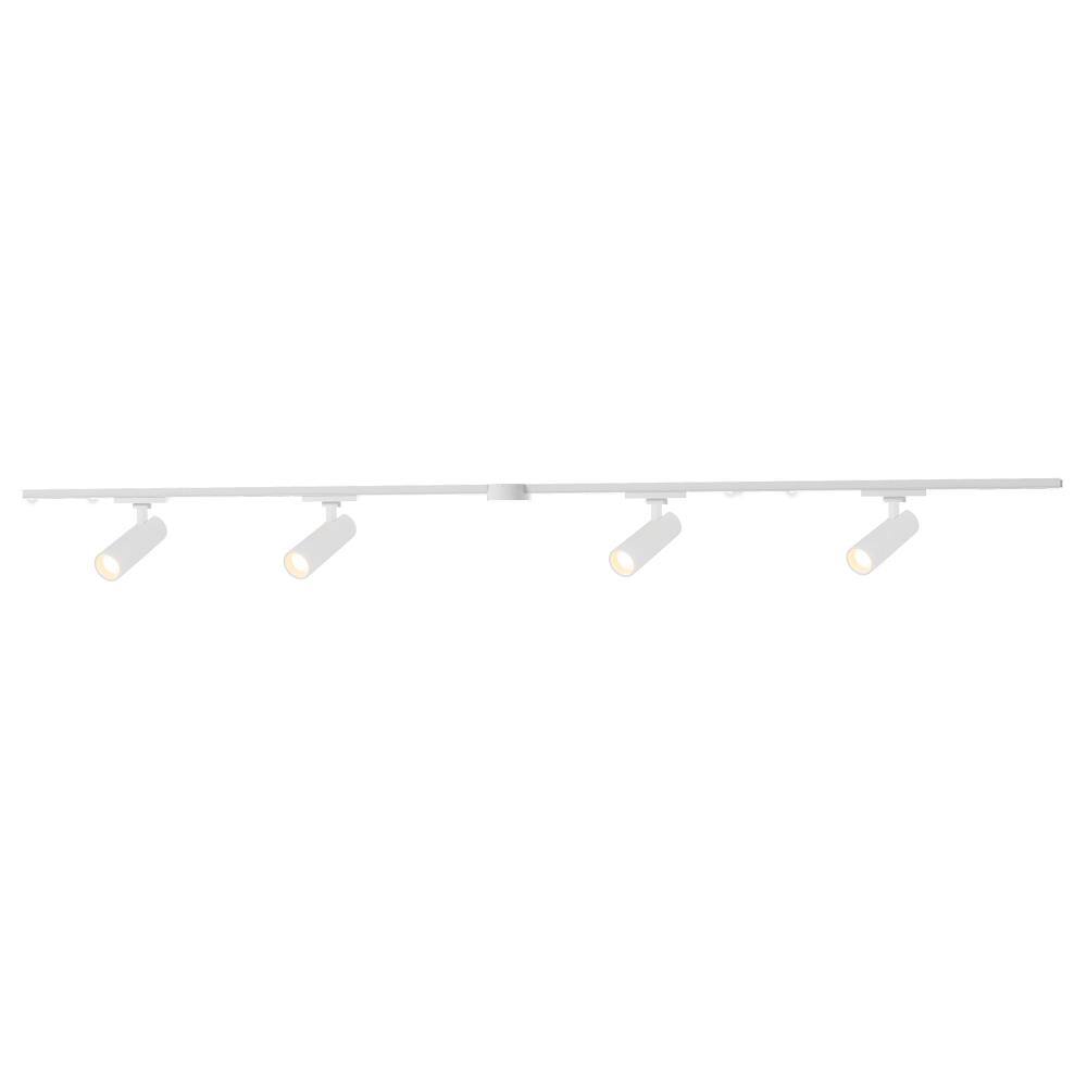 Paolo 4 Light (2-in) White dimmable 4000K LED Trilo Track Ceiling Kit price history on PriceWatchPro