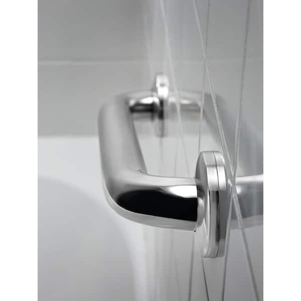 1 1/4 in. x 18 in. Concealed Screw Grab Bar in Brushed Nickel