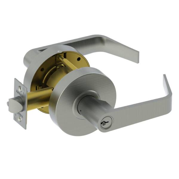 Hager Withnell Satin Chrome Standard Duty Commercial Storeroom Lock