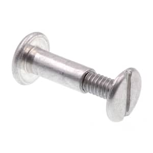 3/16 in. x 1/2 in. Aluminum Slotted Drive Truss Head Binding Posts and Screws (50-Pack)