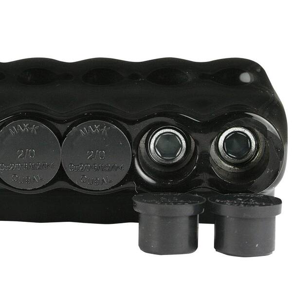 ASI 6 - 2/0 AWG 4-Ports UL 486 Multi-Tap Connector Insulated