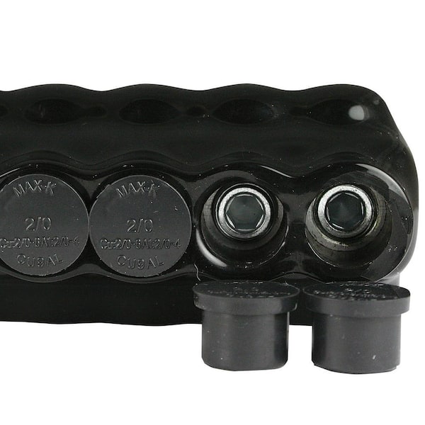 ASI 6 - 2/0 AWG 6-Ports UL 486 Multi-Tap Connector Insulated