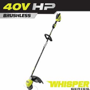 40V HP Brushless Whisper Series 17 in. Cordless Battery Carbon Fiber Shaft String Trimmer (Tool-Only)