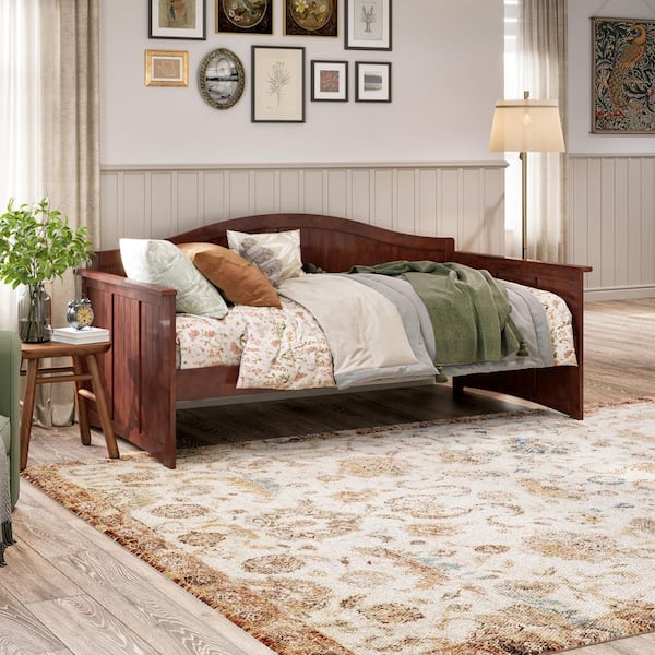 AFI Nantucket Walnut Twin Solid Wood Daybed