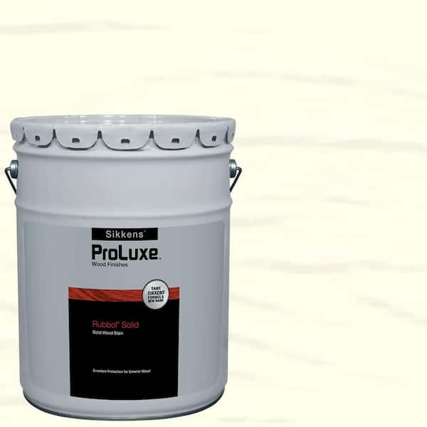 PPG ProLuxe 5-gal. #HDGSIK710-100 White Rubbol Solid Wood Stain
