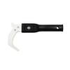 Non-Absorbent Black Plastic Knife Sheath, Stainless Steel Belt Clip Fits  7-3/4 in. x 2-1/8 in. Blade