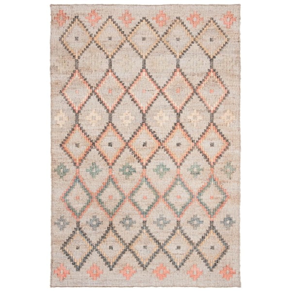 SAFAVIEH Kilim Beige/Gold 6 ft. x 9 ft. Geometric Area Rug