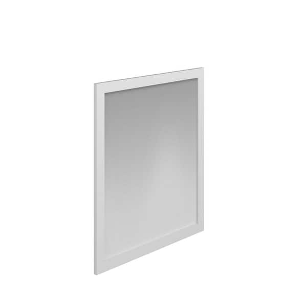 Unbranded Norfolk Shaker 30 in. W x 34 in. H x 1.5 in. D in Painted White Plywood Assembled Bath Base Cabinet