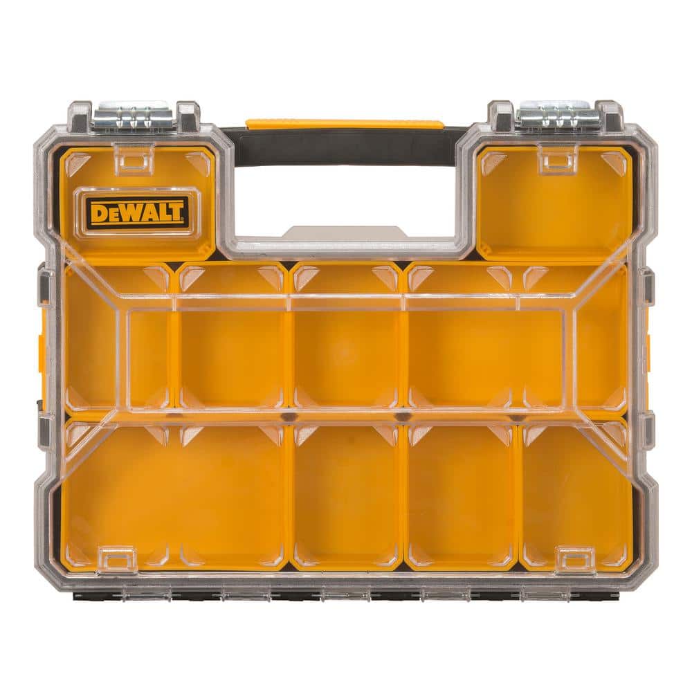 DeWALT 10-Compartment Shallow Pro Small Parts Organizer