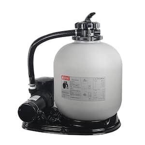 19 in. Sand Filter System with 1.5 HP 4500 GPH Swimming Pool Pump