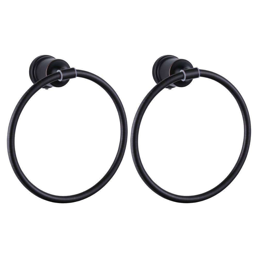 2PCS Wall Mounted Towel Ring in Oil Rubbed Bronze price history on PriceWatchPro