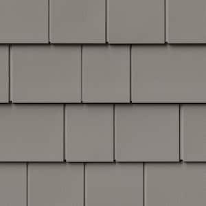 NovikShake 16.6 in. x 47 in. NP Northern Perfection Polymer Siding in Coventry Gray (11 Panels Per Box, 48.8 sq. ft.)