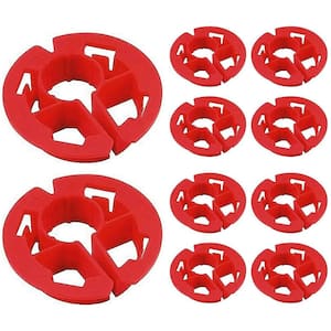 3/4 in. Metal Stud Insulator for Piping, Wiring, Cable, Running Through Beam; PEX Copper Cushion; Polyethylene (10-Pack)