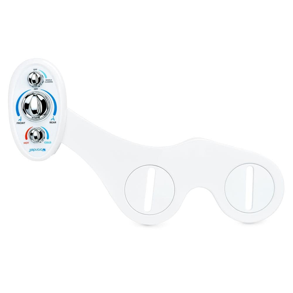 SouthSpa Left Handed Attachable Bidet System Bidet Attachment with Warm Water Temperature