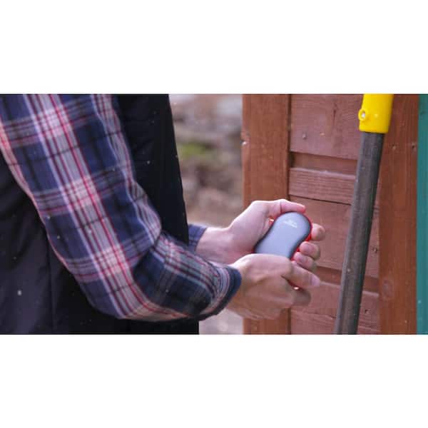 Go Warmer - 17.06 BTUs Battery Powered Rechargeable Personal Hand Heater Furnace with Flashlight (2-Pack)