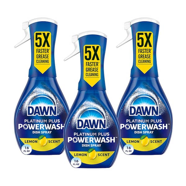 Platinum Plus Powerwash 16 oz. Lemon Scent Liquid Dish Soap (Multi-Pack 3)