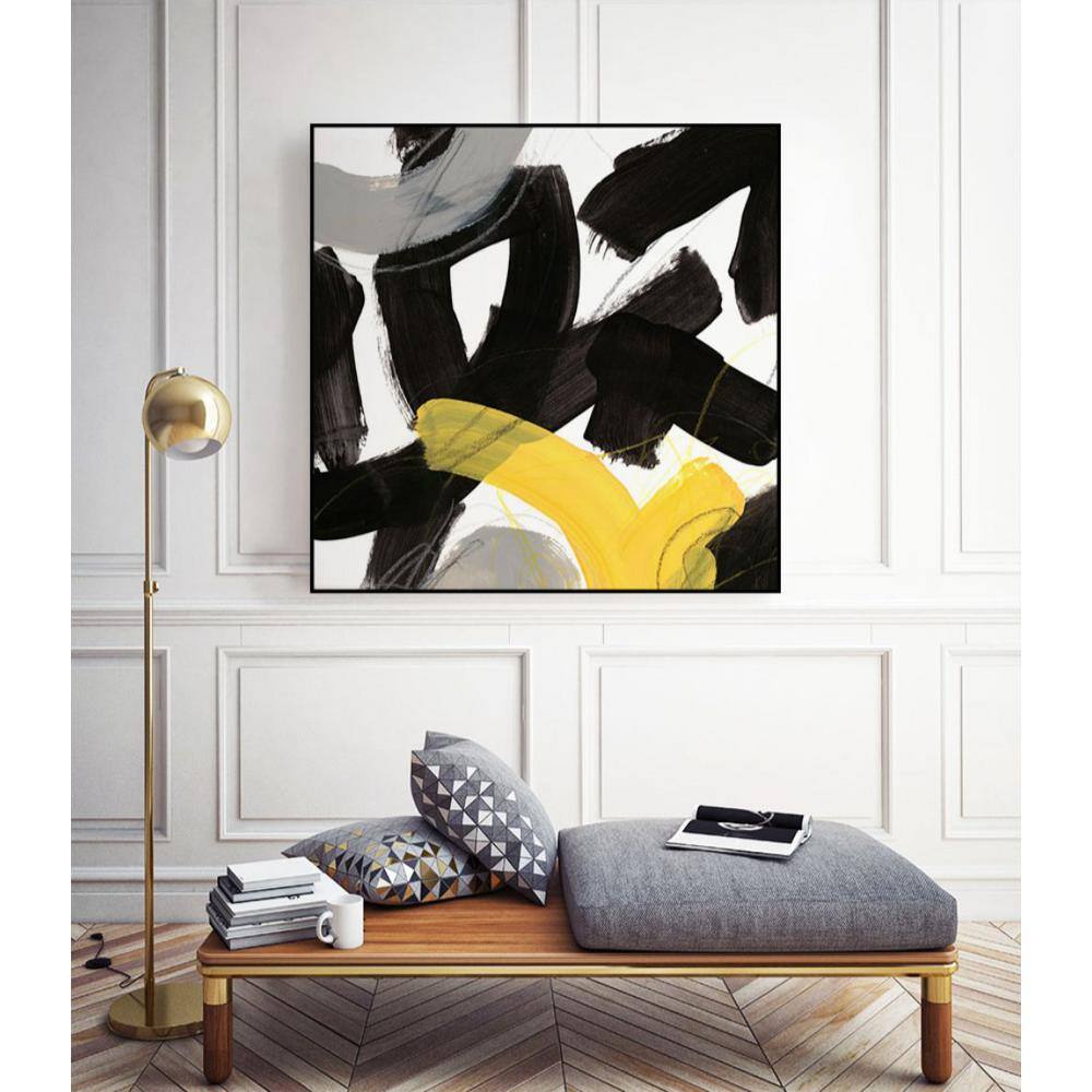 20 in. x 20 in. Chromatic Impulse V by June Erica Vess Framed Wall Art