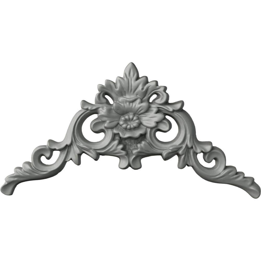 Gray Polyurethane Decorative Applique Onlay for Interior/Exterior