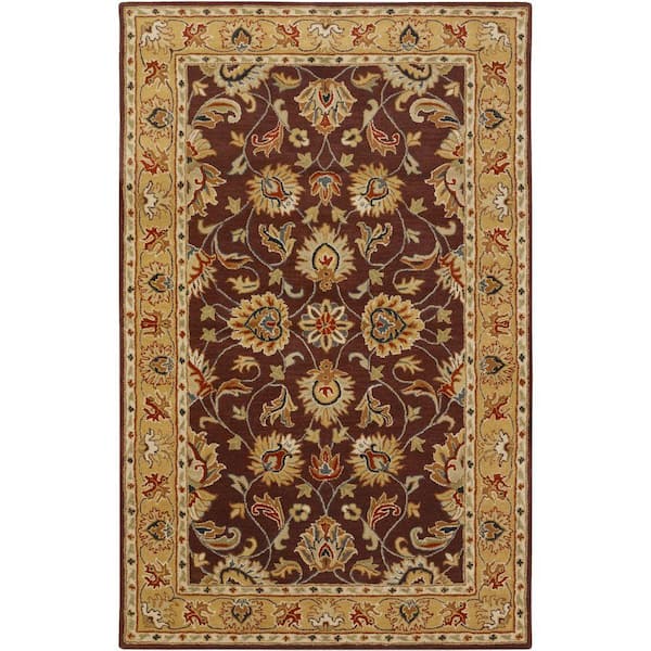 Livabliss John Plum 6 ft. x 9 ft. Area Rug