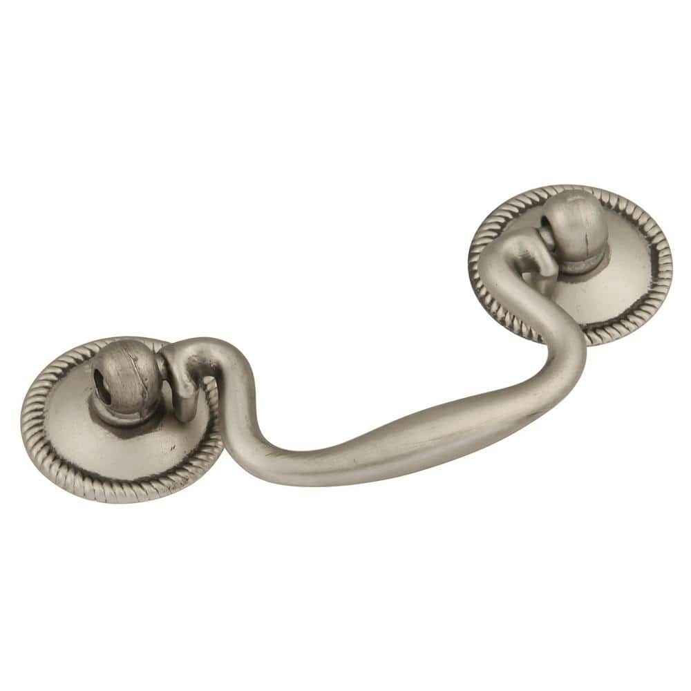 HICKORY HARDWARE Manor House 3 in. Center-to-Center Lancaster Hand Polished Bail  Pull P8049-LP - The Home Depot