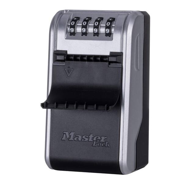 thumbnail image 2 of 4-Digit Key Safe Box – Wall Mounted, Heavy Duty Combination Lock For Outdoor Use 2 of 3
