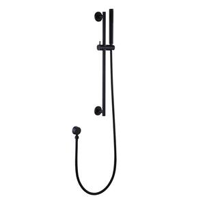 1-Spray Multifunction Slide Bar with Hand Shower in Matte Black