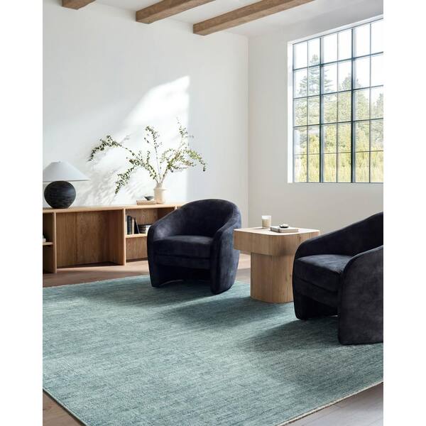 Galey Alix x Livabliss Maria Elena II Vintage Medallion Area Rug, 7'10 in. x 10' (8' x 10'), Slate