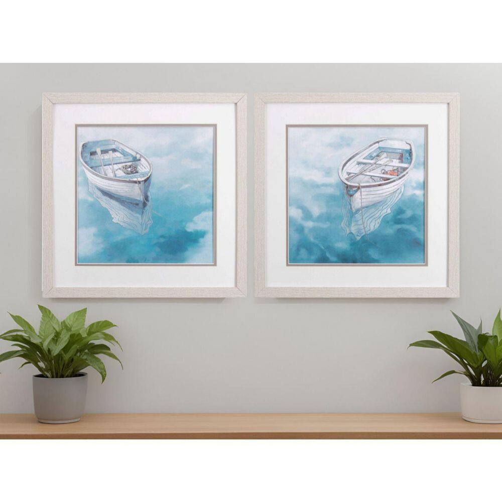 2-Piece Framed Graphic Print Transportation 17.00 in. x 17.00 in. price history on PriceWatchPro