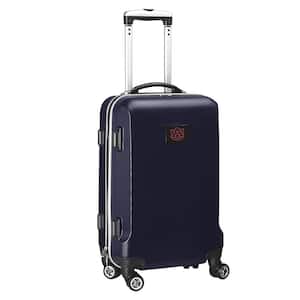 NCAA Auburn Navy 21 in. Carry-On Hardcase Spinner Suitcase