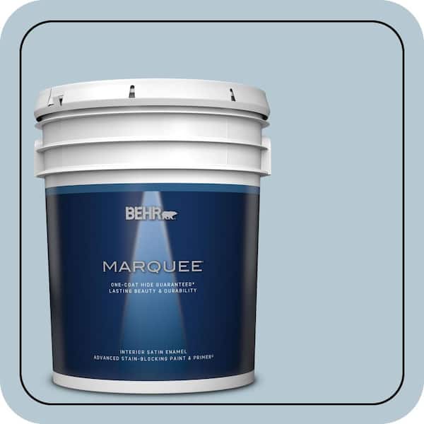 BEHR MARQUEE 5 gal. Home Decorators Collection #HDC-CT-16A English Hollyhock One-Coat Hide Satin Enamel Interior Paint & Primer