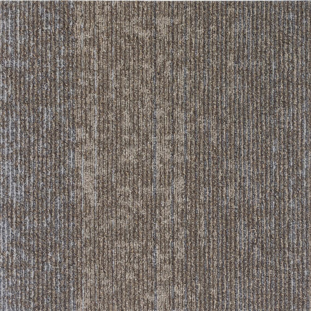 Elite Single Virginia Highland Brown Com/Res 24 in. x 24 in. Adhesive Carpet Tile square W/Cush 1 tiles/Case 1 sq. ft. price history on PriceWatchPro