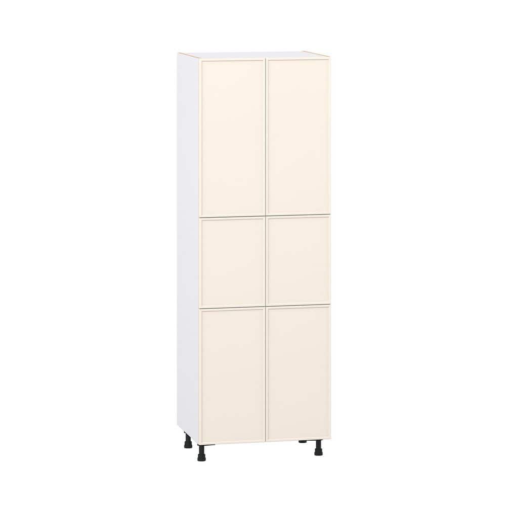 Fairview 30 in. W x 24 in. D x 89.5 in. H Assembled Slim Shaker Pantry Kitchen Cabinet in Washed Linen with 5-Shelves price history on PriceWatchPro